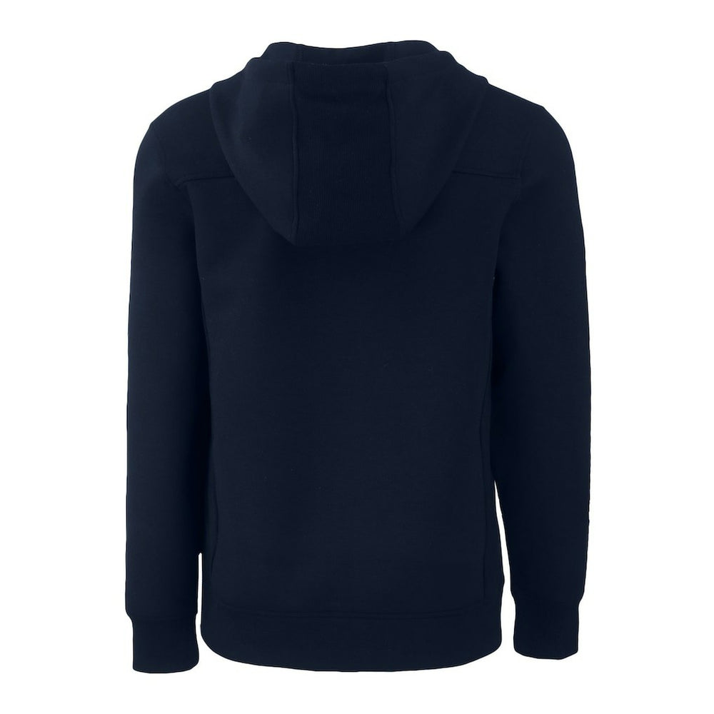 Los Angeles Chargers Cutter & Buck Throwback Roam Eco Half-Zip Recycled Pullover Hoodie Navy | NFL