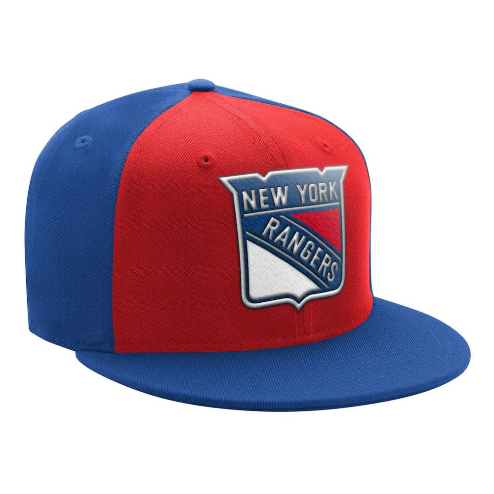 New York Rangers Starter Logo Two-Tone Snapback Hat - Red/Blue - NHL