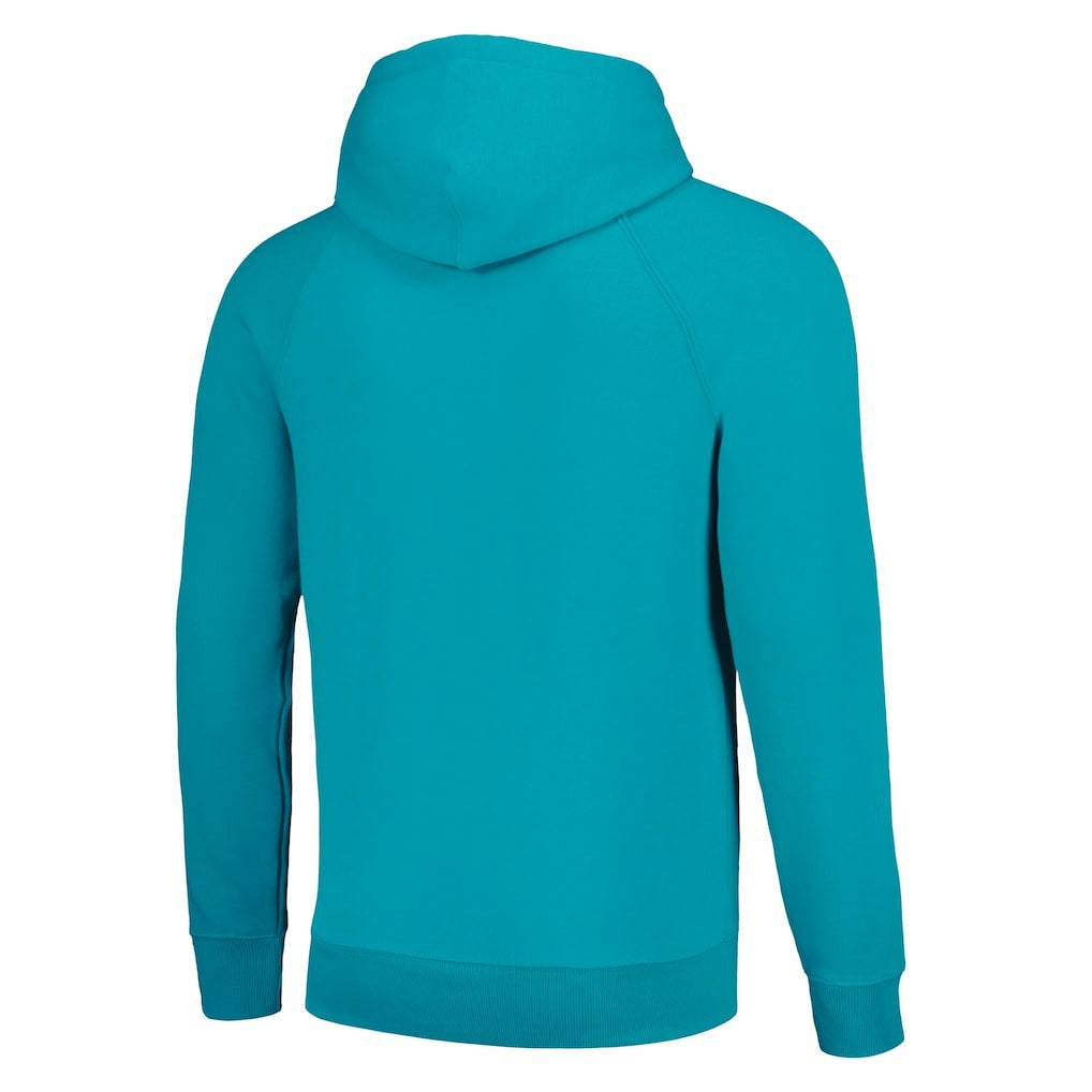 Jacksonville Jaguars Homage Unisex Hyperlocal Raglan Pullover Hoodie Teal | NFL