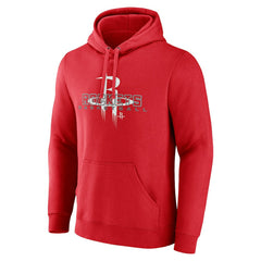 Houston Rockets Stellar Personalized Name & Number Pullover Hoodie Red - NBA
