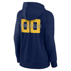 Indiana Pacers Women's Stellar Personalized Name & Number Pullover Hoodie Navy - NBA
