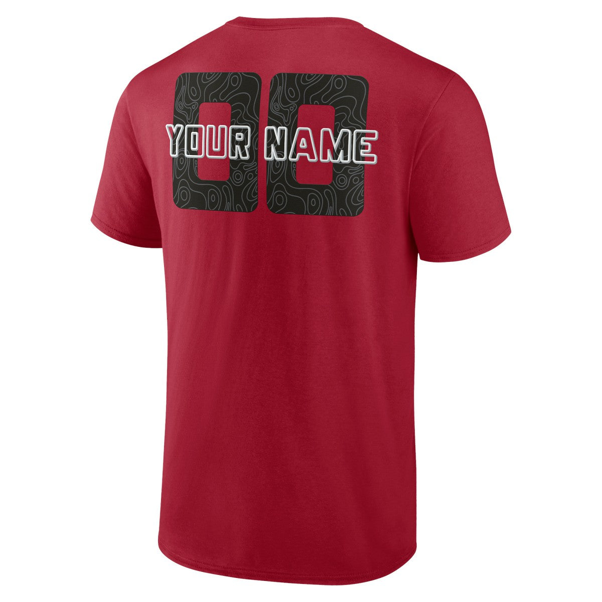 Miami Heat Stellar Personalized Name & Number T-Shirt Red - NBA