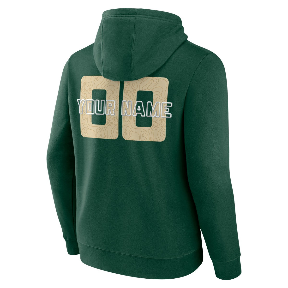 Milwaukee Bucks Stellar Personalized Name & Number Pullover Hoodie Hunter Green - NBA