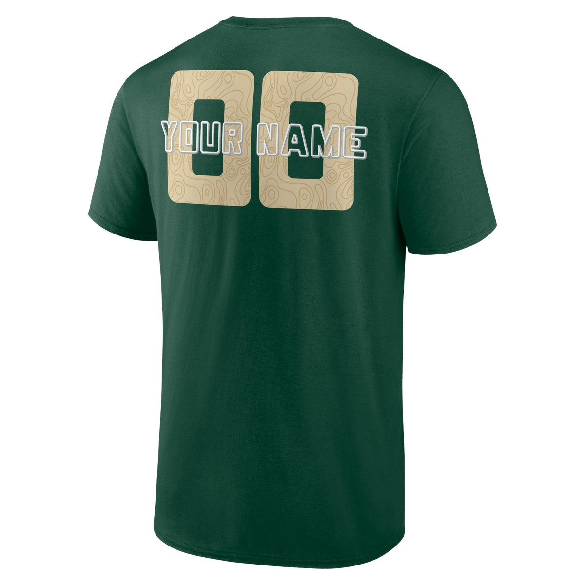 Milwaukee Bucks Stellar Personalized Name & Number T-Shirt Hunter Green - NBA
