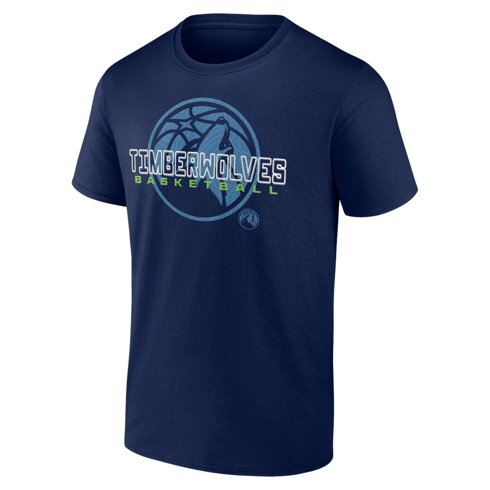 Minnesota Timberwolves Stellar Personalized Name & Number T-Shirt Navy - NBA