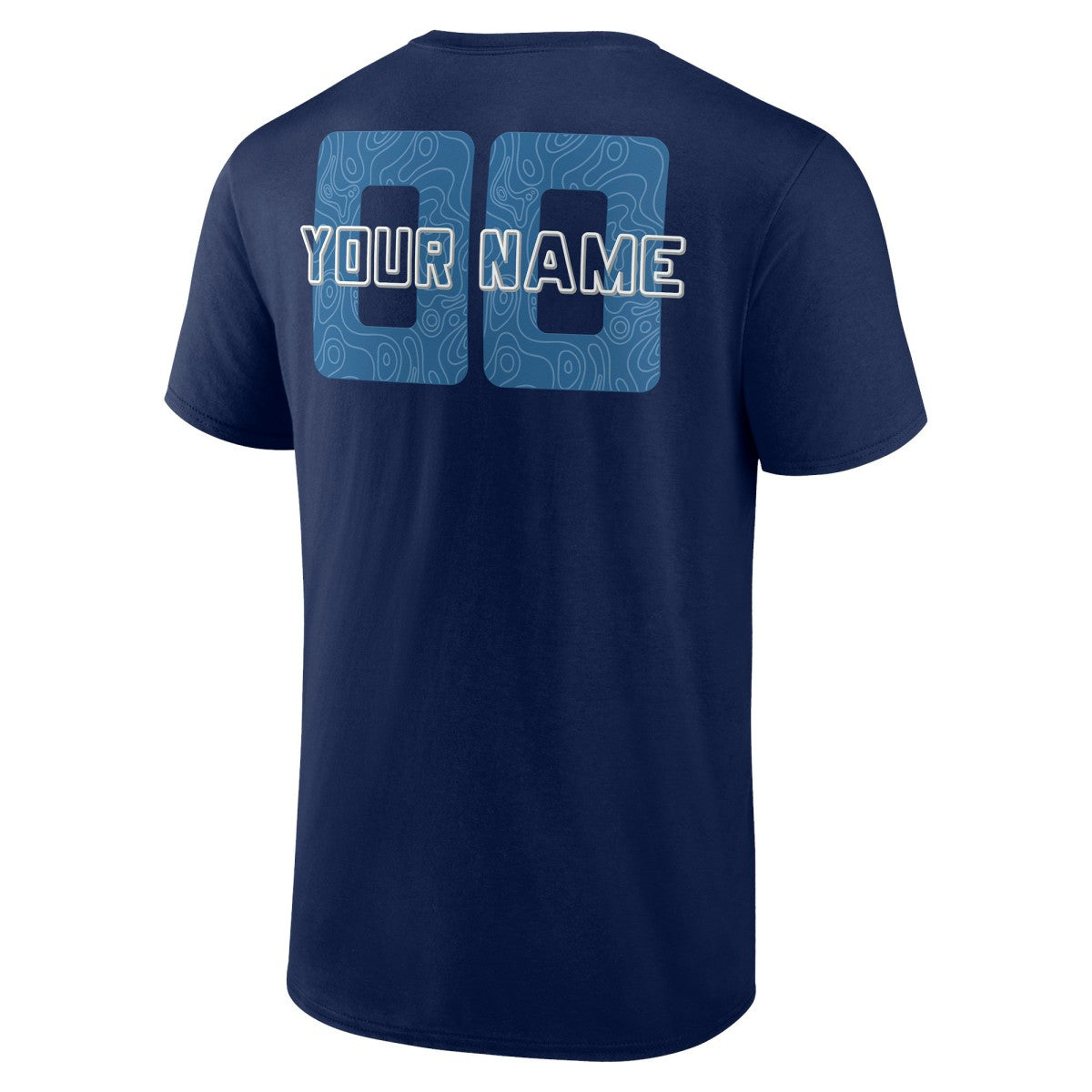 Minnesota Timberwolves Stellar Personalized Name & Number T-Shirt Navy - NBA