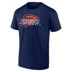 Oklahoma City Thunder Stellar Personalized Name & Number T-Shirt Navy - NBA