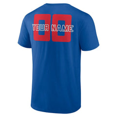 Philadelphia 76ers Stellar Personalized Name & Number T-Shirt Royal - NBA
