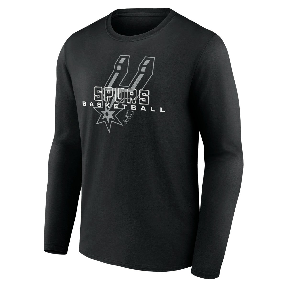 San Antonio Spurs Stellar Personalized Name & Number Long Sleeve T-Shirt Black - NBA