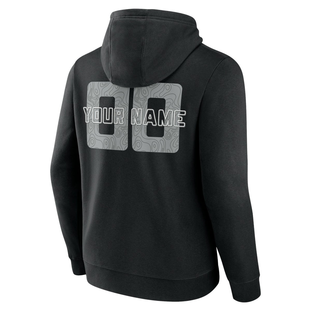 San Antonio Spurs Stellar Personalized Name & Number Pullover Hoodie Black - NBA