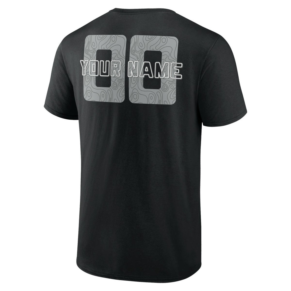 San Antonio Spurs Stellar Personalized Name & Number T-Shirt Black - NBA