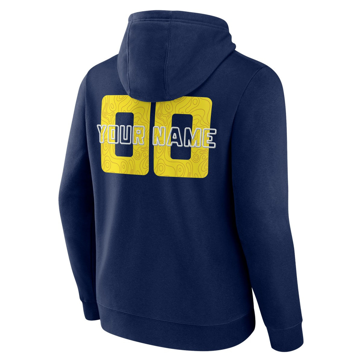 Utah Jazz Stellar Personalized Name & Number Pullover Hoodie Navy - NBA