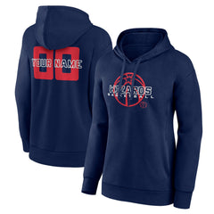 Washington Wizards Women's Stellar Personalized Name & Number Pullover Hoodie Navy - NBA