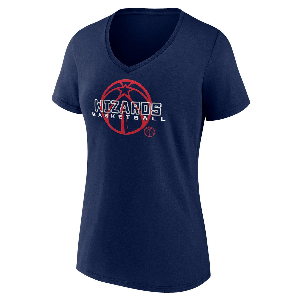 Washington Wizards Women's Stellar Personalized Name & Number V-Neck T-Shirt Navy - NBA