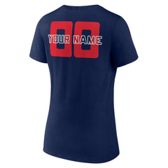 Washington Wizards Women's Stellar Personalized Name & Number V-Neck T-Shirt Navy - NBA