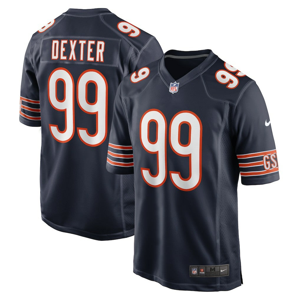 Gervon Dexter Sr Chicago Bears Team Game Jersey Navy | Nike for Sale