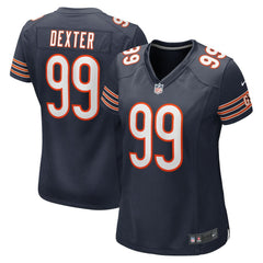 Gervon Dexter Sr Chicago Bears Women's Team Game Jersey Navy | Nike for Sale