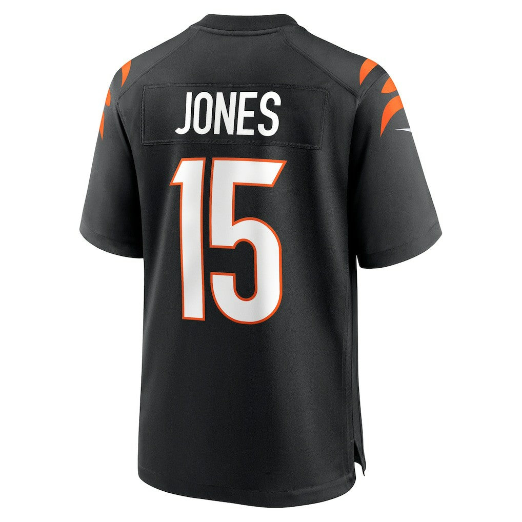 Charlie Jones Cincinnati Bengals Team Game Jersey Black | Nike for Sale