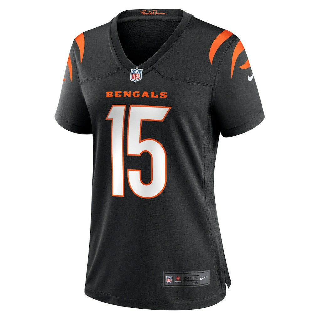 Charlie Jones Cincinnati Bengals Women's Team Game Jersey Black | Nike for Sale