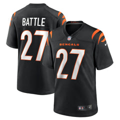 Jordan Battle Cincinnati Bengals Team Game Jersey Black | Nike for Sale