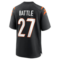 Jordan Battle Cincinnati Bengals Team Game Jersey Black | Nike for Sale