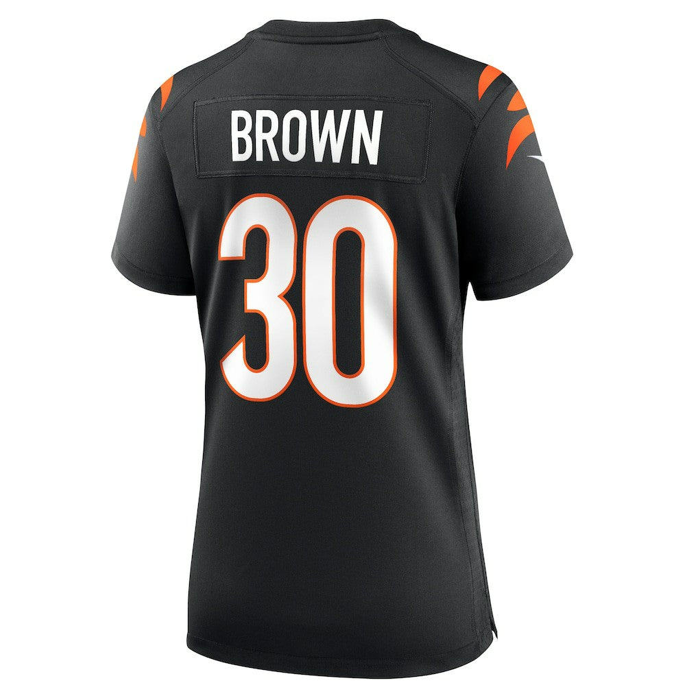 Chase Brown Cincinnati Bengals Women's Team Game Jersey Black | Nike for Sale