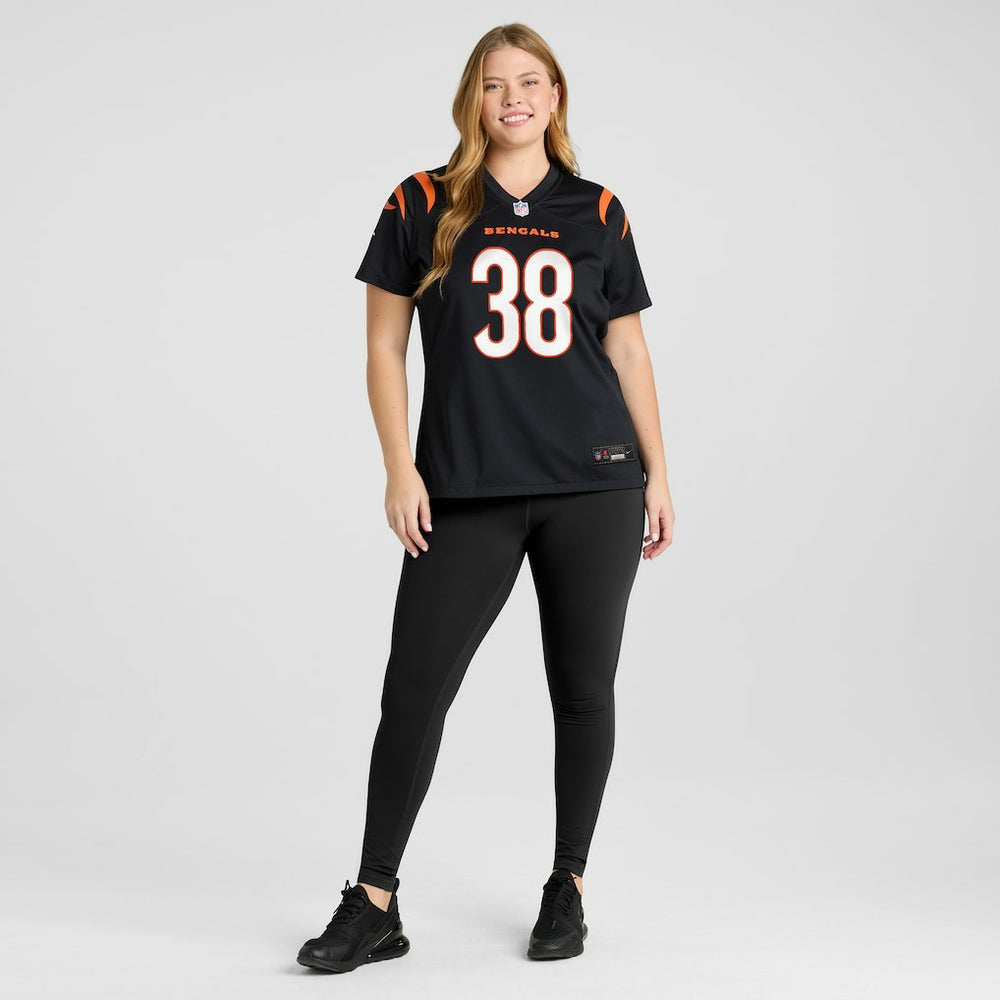 DJ Ivey Cincinnati Bengals Women's Team Game Jersey Black | Nike for Sale