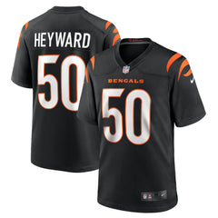 Shaka Heyward Cincinnati Bengals Team Game Jersey Black | Nike for Sale