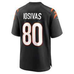 Andrei Iosivas Cincinnati Bengals Team Game Jersey Black | Nike for Sale