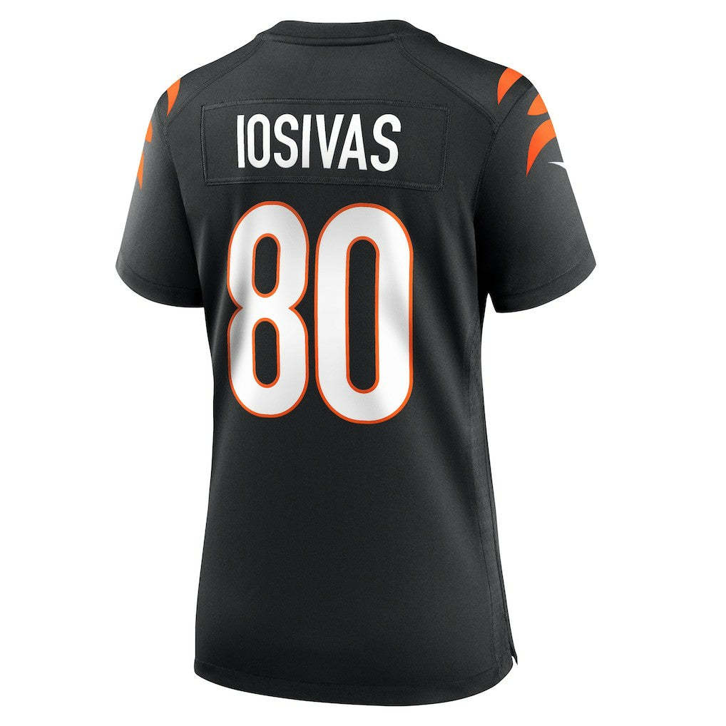 Andrei Iosivas Cincinnati Bengals Women's Team Game Jersey Black | Nike for Sale