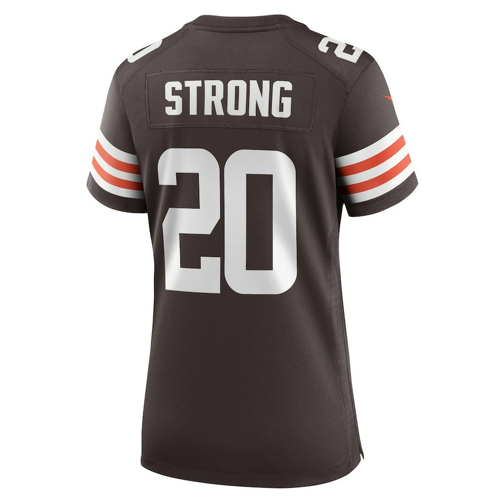 Pierre Strong Jr. Cleveland Browns Women's Team Game Jersey Brown | Nike for Sale
