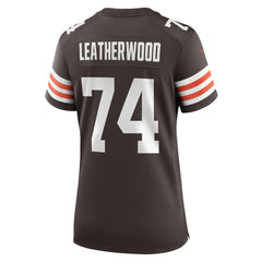Alex Leatherwood Cleveland Browns Women's Team Game Jersey Brown | Nike for Sale