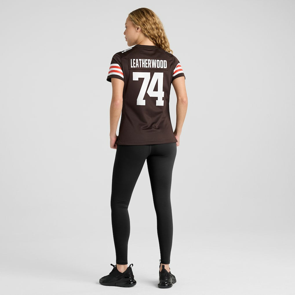 Alex Leatherwood Cleveland Browns Women's Team Game Jersey Brown | Nike for Sale