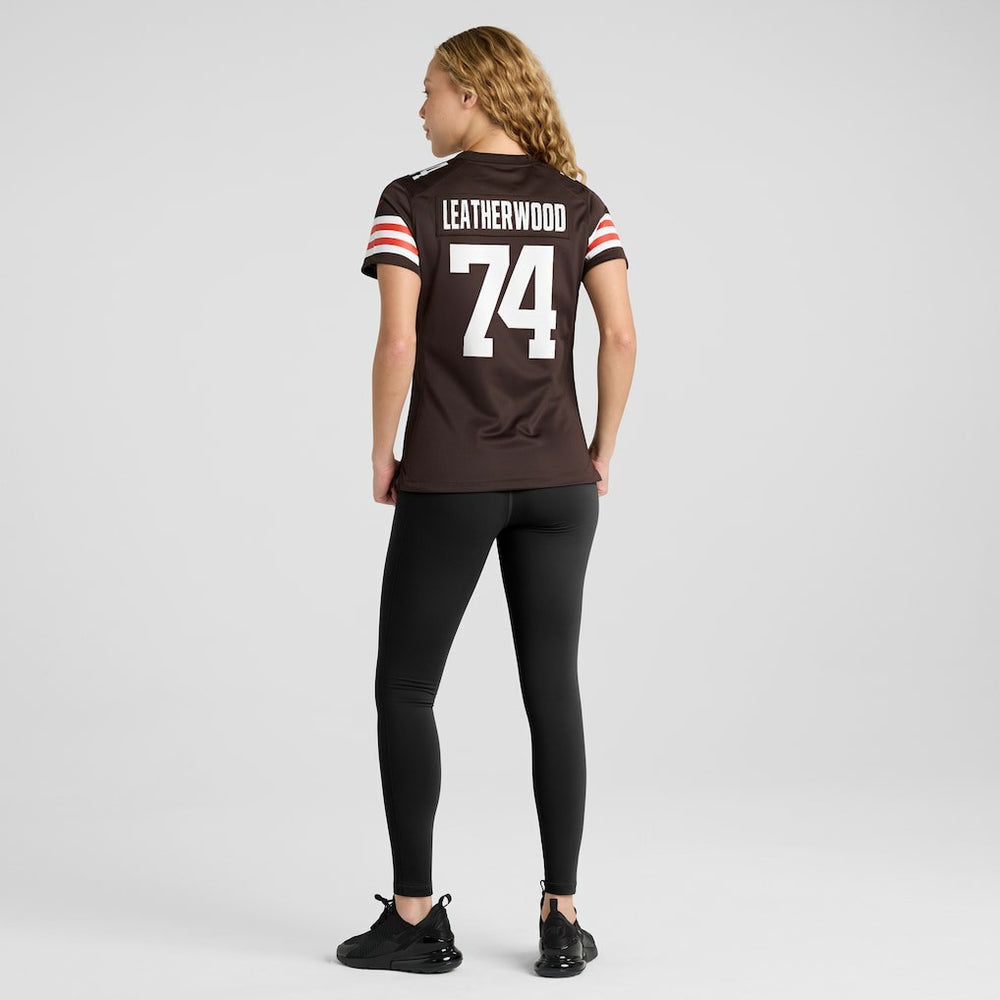 Alex Leatherwood Cleveland Browns Women's Team Game Jersey Brown | Nike for Sale
