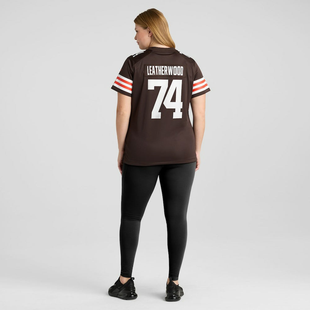 Alex Leatherwood Cleveland Browns Women's Team Game Jersey Brown | Nike for Sale