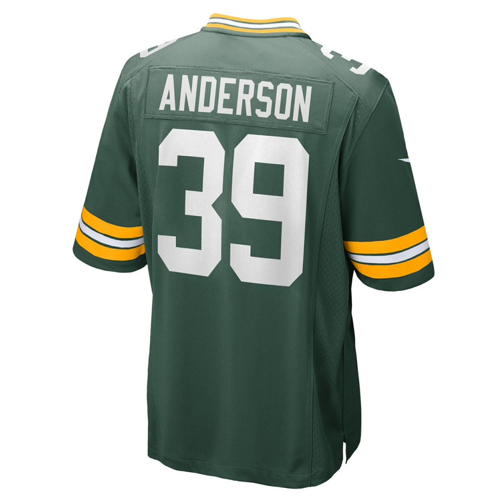 Zayne Anderson Green Bay Packers Team Game Jersey Green | Nike for Sale