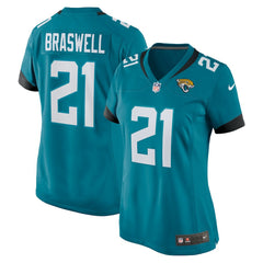 Christian Braswell Jacksonville Jaguars Women's Team Game Jersey Teal | Nike for Sale