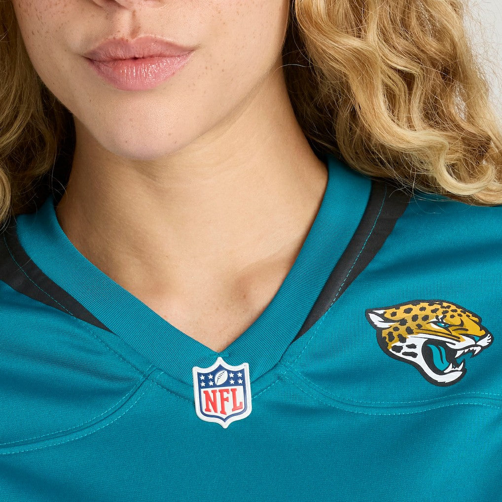 Christian Braswell Jacksonville Jaguars Women's Team Game Jersey Teal | Nike for Sale