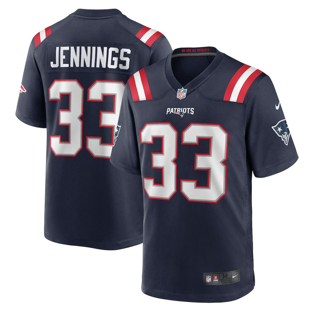 Anfernee Jennings New England Patriots Team Game Jersey Navy | Nike for Sale