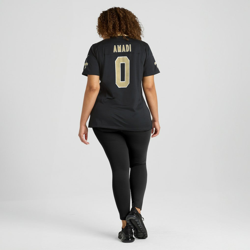 Ugo Amadi New Orleans Saints Women's Team Game Jersey Black | Nike for Sale