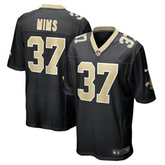 Jordan Mims New Orleans Saints Team Game Jersey Black | Nike for Sale