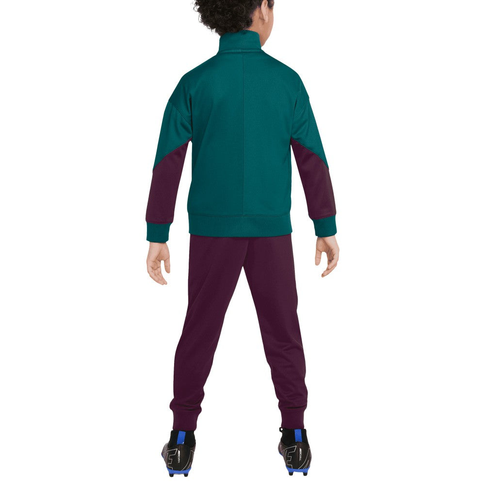 Paris Saint-Germain Preschool 2024/25 Strike Full-Zip Track Suit Teal/Burgundy | Nike discount