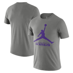 Sacramento Kings Essential Jumpman T-Shirt Gray - NBA