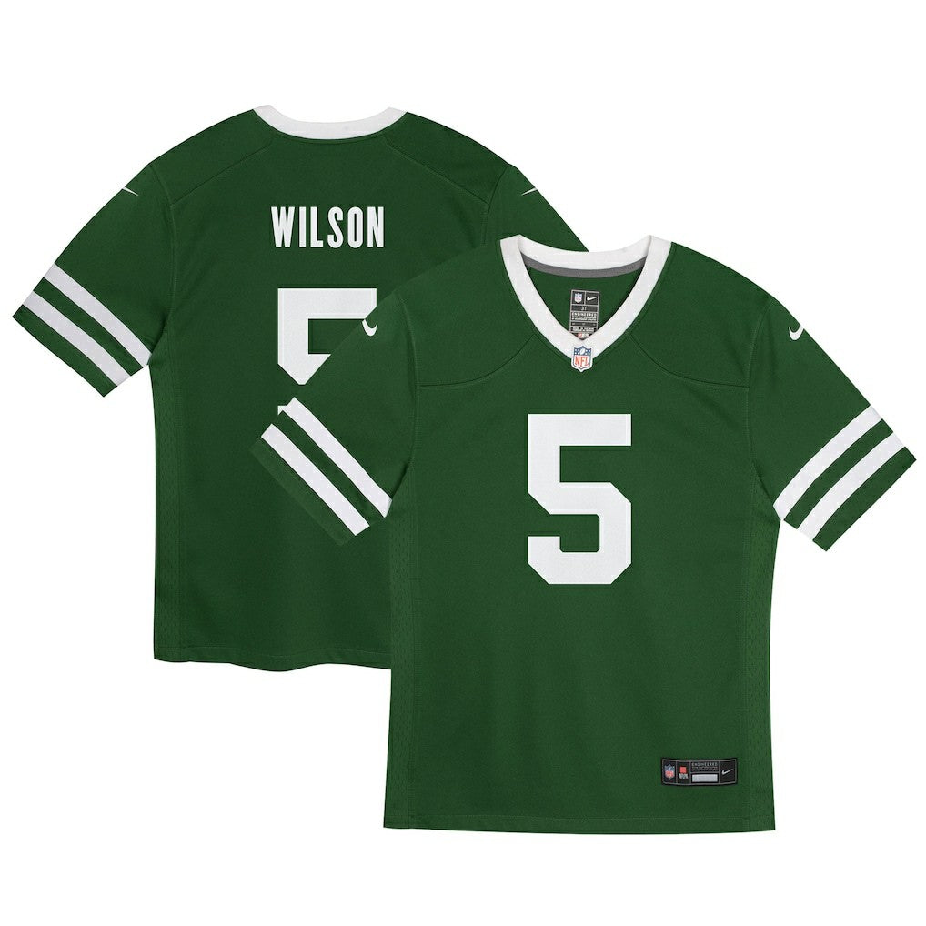 Garrett Wilson New York Jets Preschool Game Jersey Legacy Green | Nike for Sale