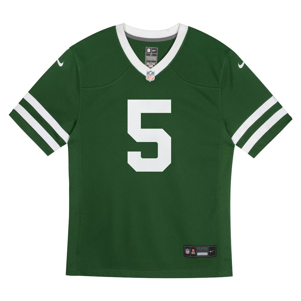 Garrett Wilson New York Jets Preschool Game Jersey Legacy Green | Nike for Sale
