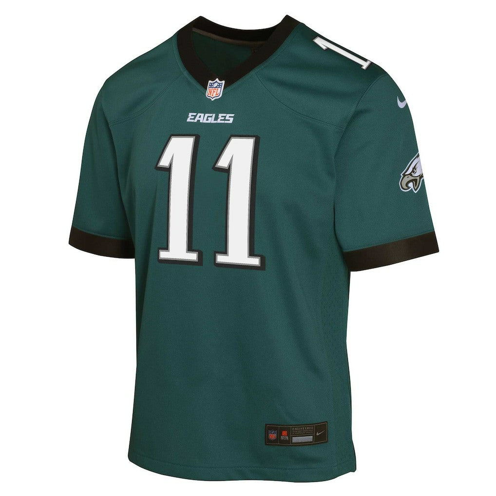 A.J. Brown Philadelphia Eagles Youth Game Jersey Green | Nike for Sale