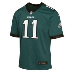 A.J. Brown Philadelphia Eagles Youth Game Jersey Green | Nike for Sale
