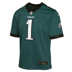 Jalen Hurts Philadelphia Eagles Youth Game Jersey Green | Nike for Sale
