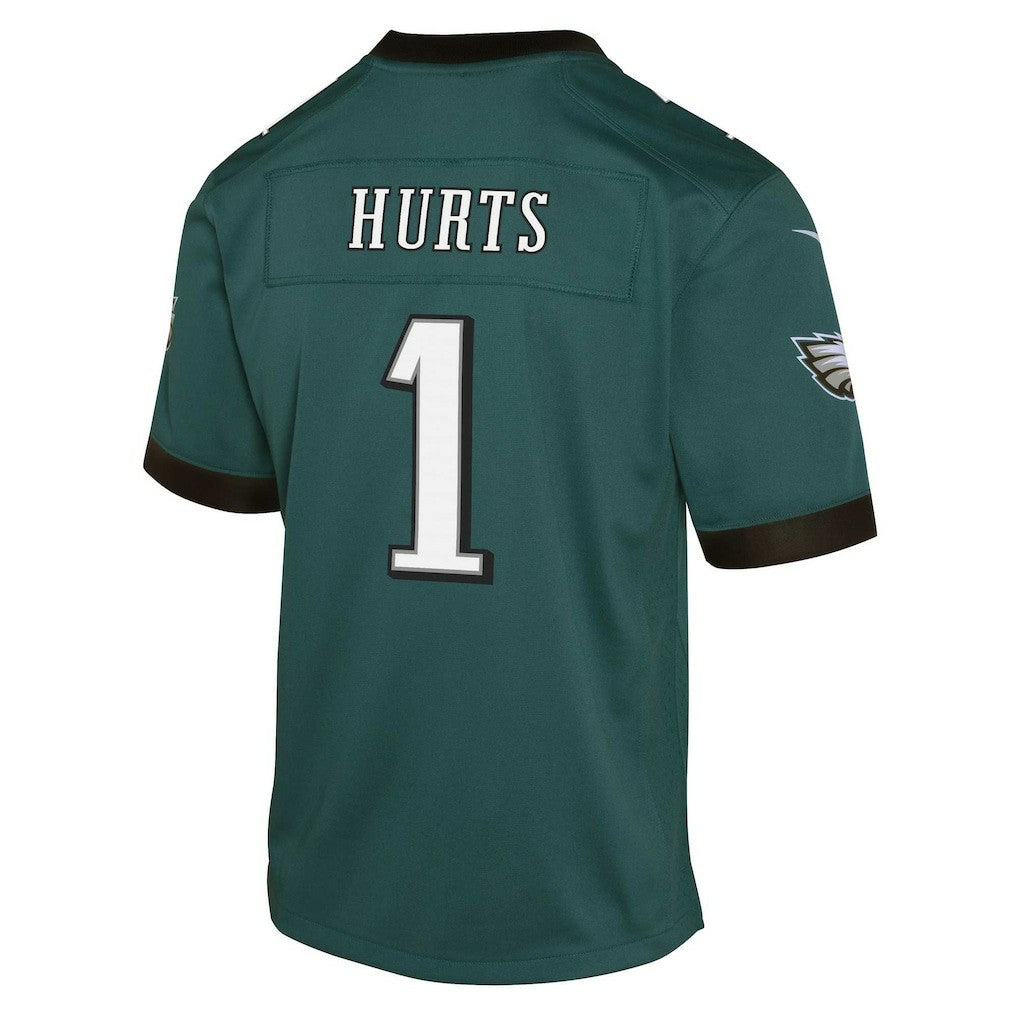 Jalen Hurts Philadelphia Eagles Youth Game Jersey Green | Nike for Sale