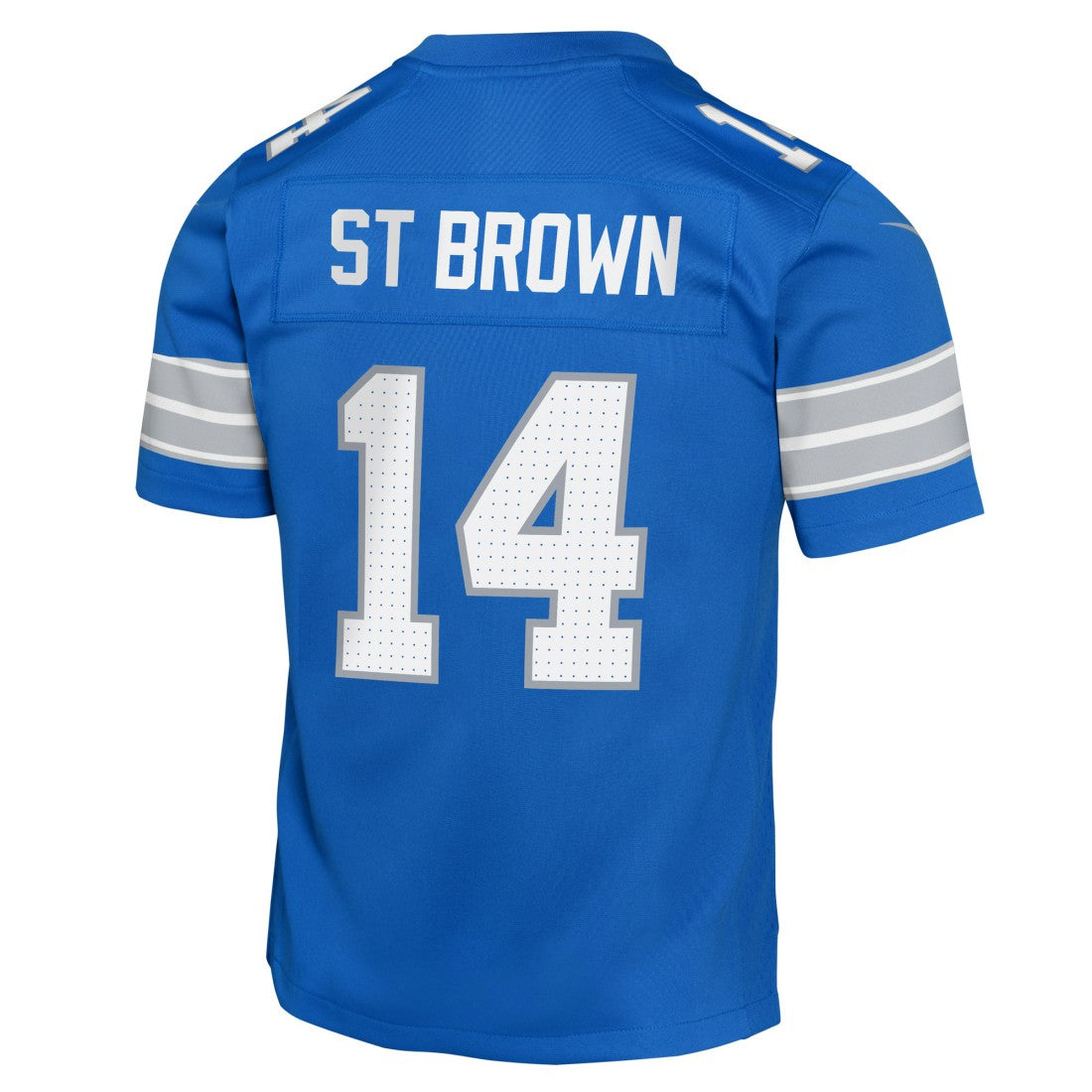 Amon-Ra St. Brown Detroit Lions Youth Game Jersey Blue | Nike for Sale